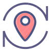 Location 1 2 icon